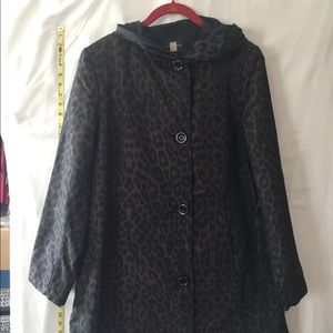 Gallery - Animal Print Lined Raincoat by Gallery